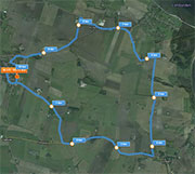 10 km. ruten